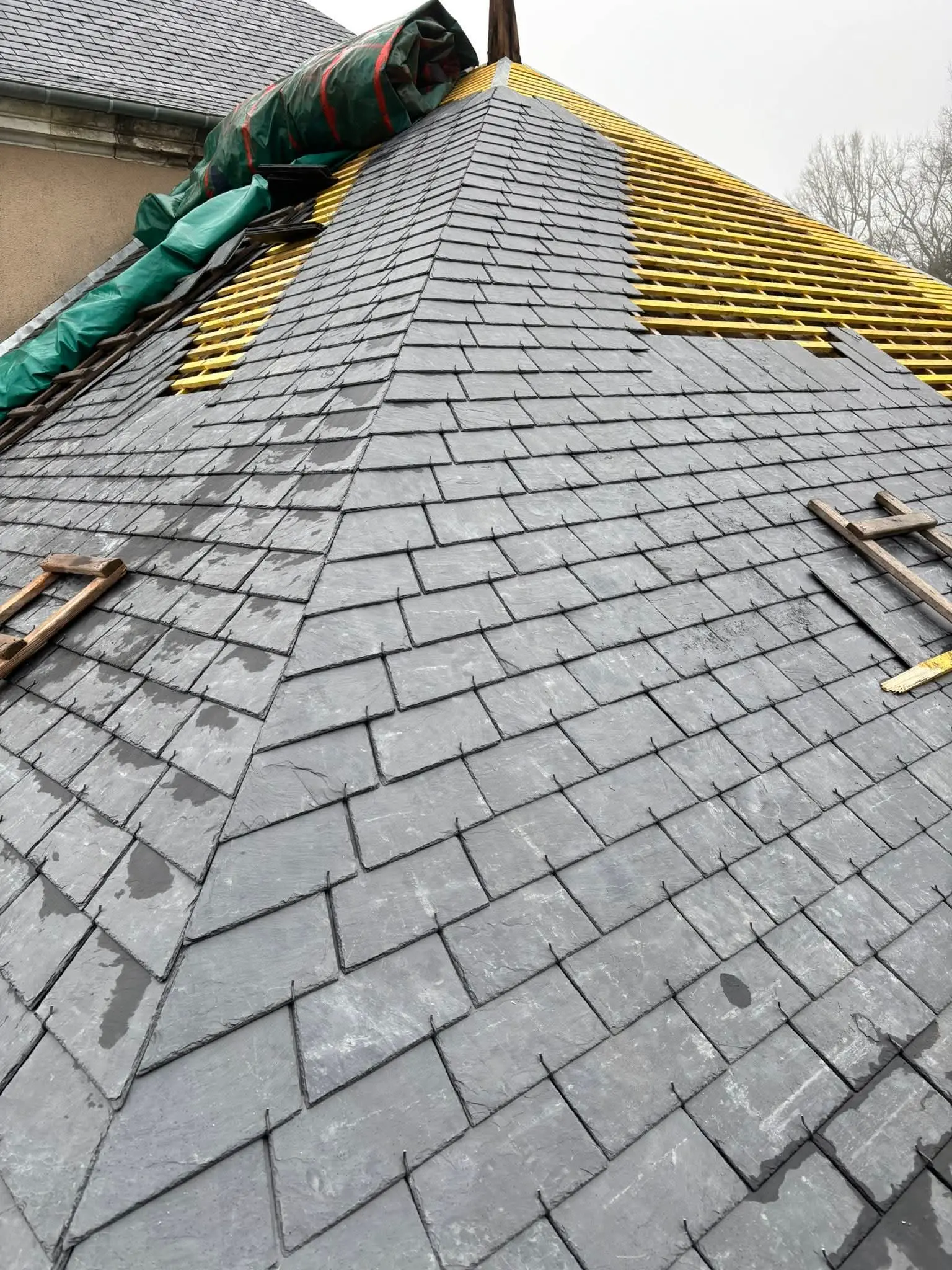 Chantier de toiture — réalisation Couvrisol 1